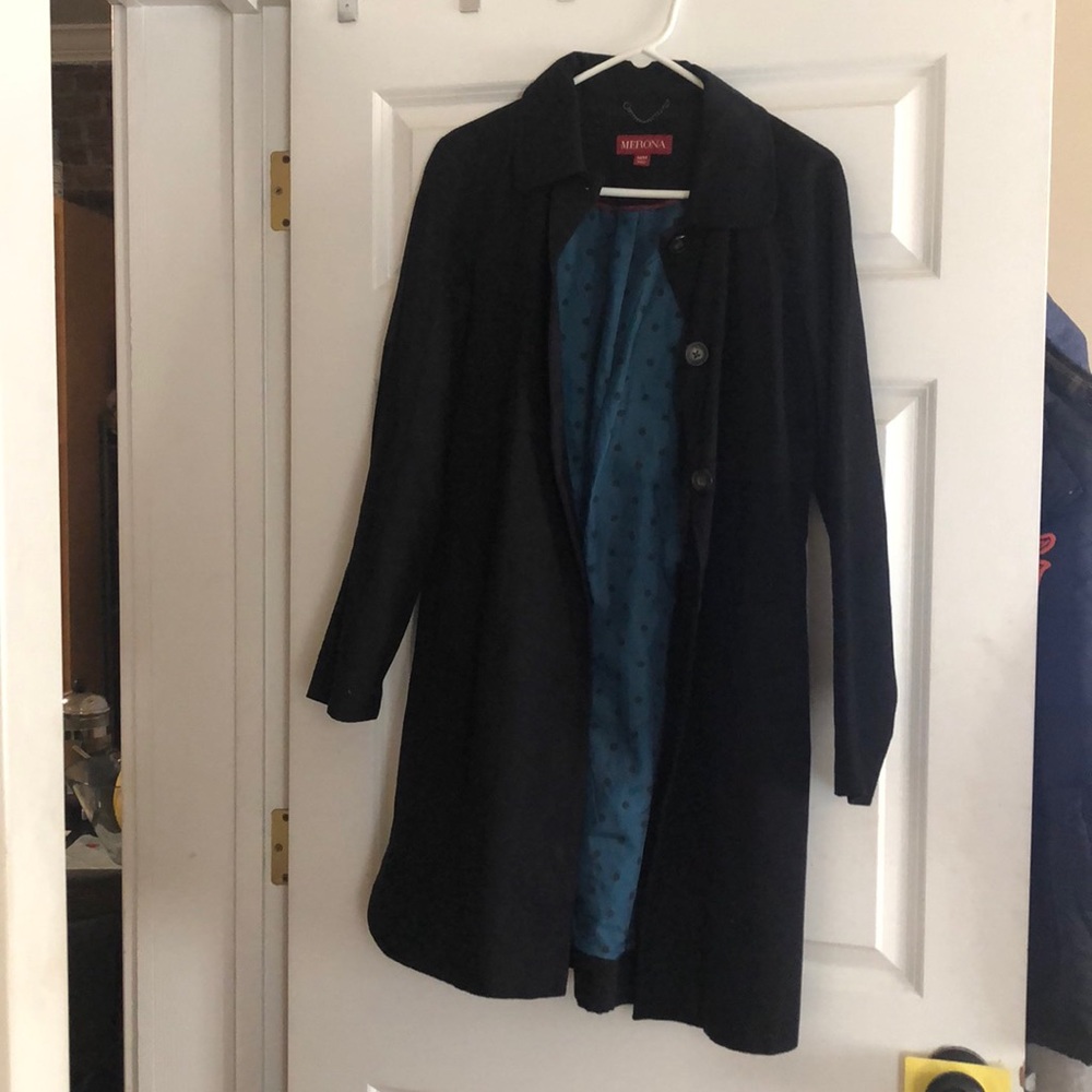 Black trench coat